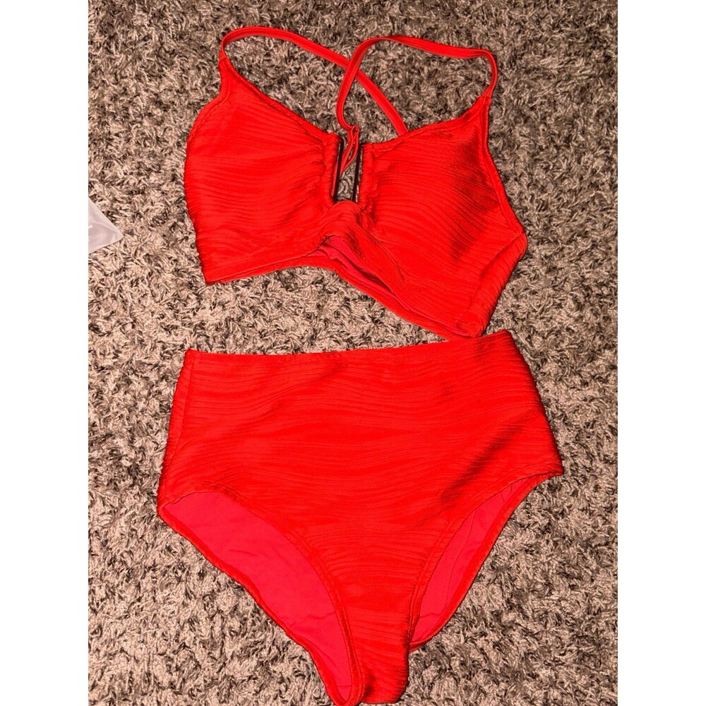 Bikini Zaful XS Red NWT